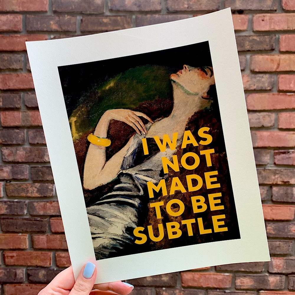 Funny Art Print